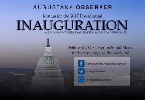Join us for coverage of the 2017 Presidential Inauguration in Washington D.C. Graphic by: LuAnna Gerdemann